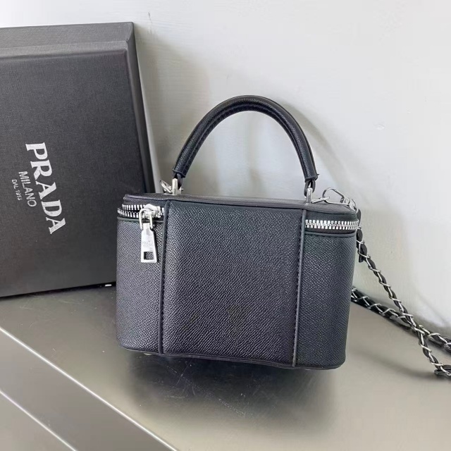 Fashion Logo Leather Crossbody Makeup Bags