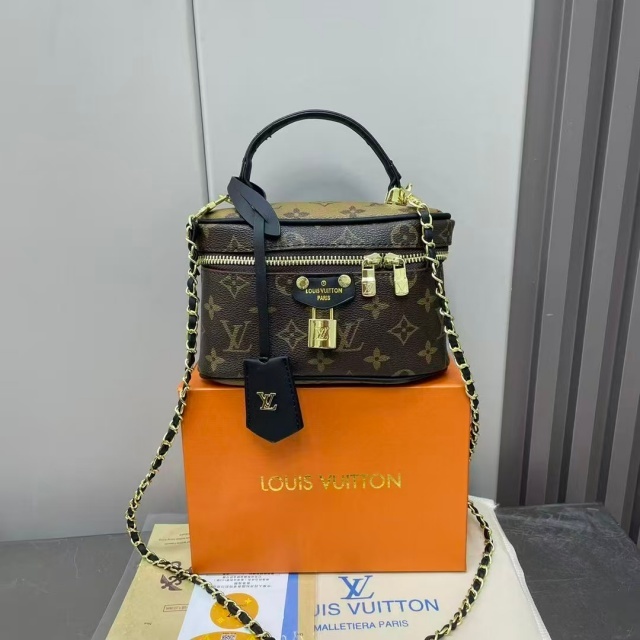 Leather Printed Fashion Women Crossbody Makeup Bags