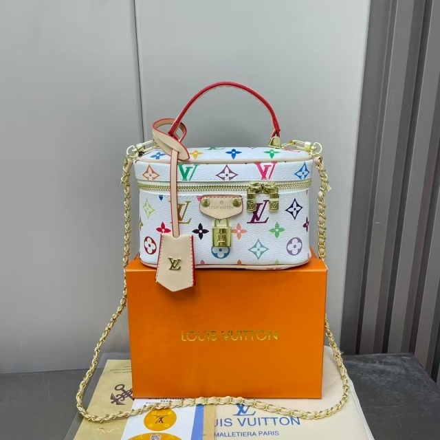 Leather Printed Fashion Women Crossbody Makeup Bags