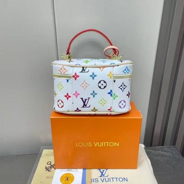 Leather Printed Fashion Women Crossbody Makeup Bags