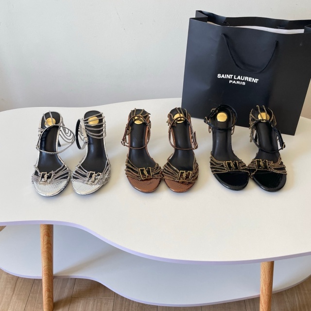 Sexy Women Chained High Heeled Sandals