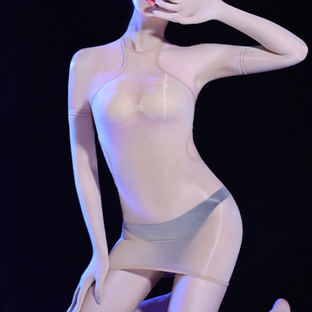 See Through Low Rise Bodycon Dress