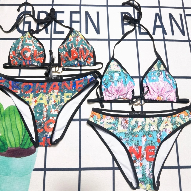Printed Fashion Sexy Bikini Set