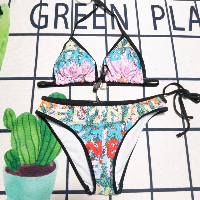 Printed Fashion Sexy Bikini Set