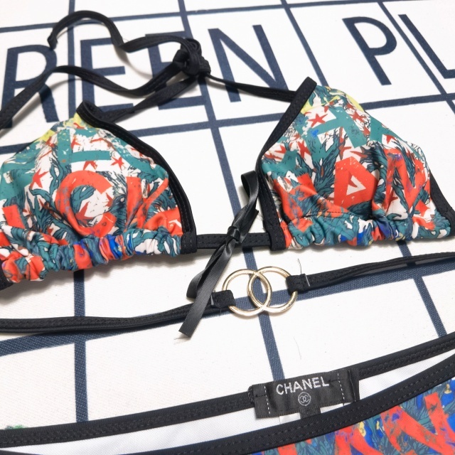 Printed Fashion Sexy Bikini Set