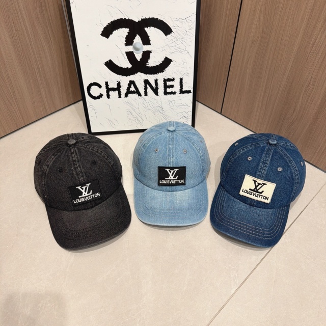 Washed Denim Fashion Unisex Baseball Caps