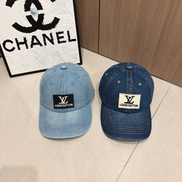 Washed Denim Fashion Unisex Baseball Caps