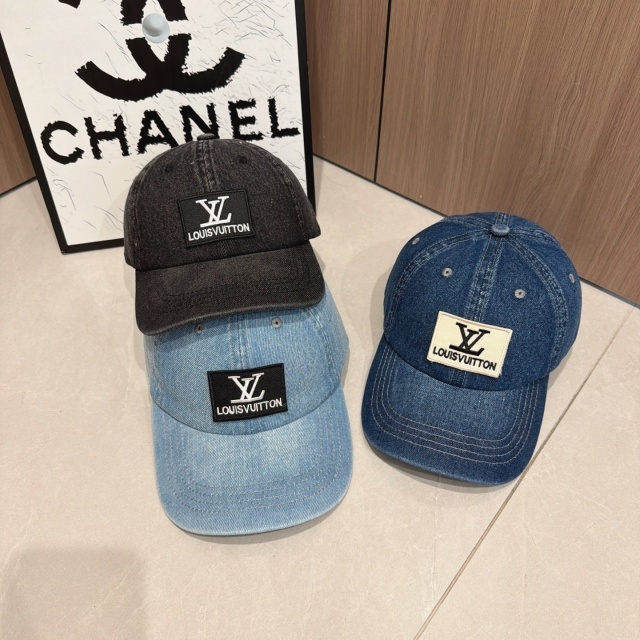 Washed Denim Fashion Unisex Baseball Caps