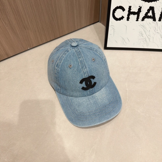 Washed Denim Unisex Fashion Baseball Caps