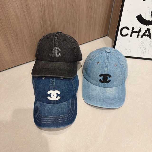 Washed Denim Unisex Fashion Baseball Caps