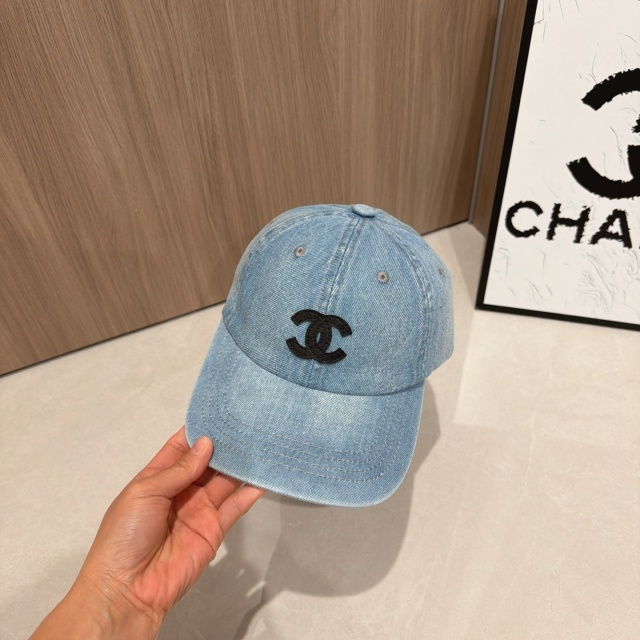 Washed Denim Unisex Fashion Baseball Caps