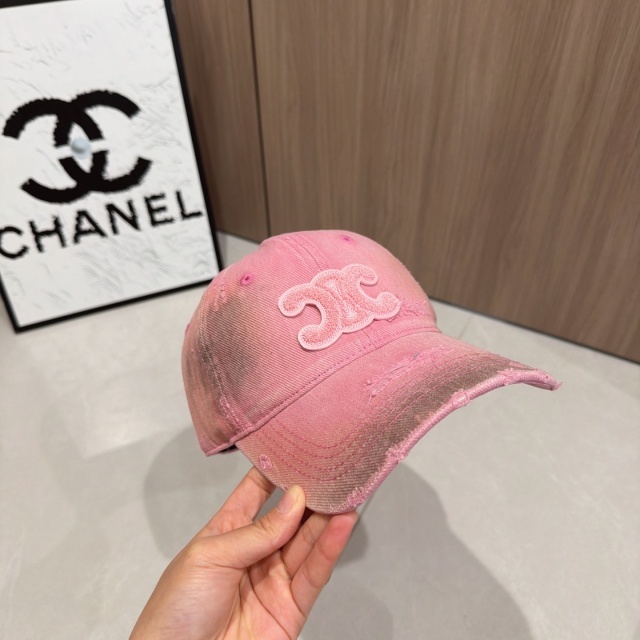 Washed Distressed Ripped Baseball Caps