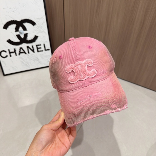 Washed Distressed Ripped Baseball Caps