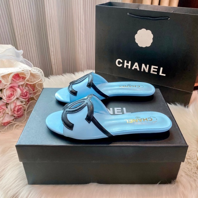 Fashion Logo Women Casual Slides