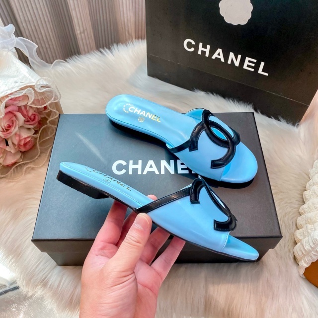 Fashion Logo Women Casual Slides