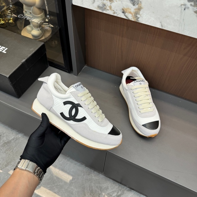 Fashion Thick-Soled Color Block Sneakers