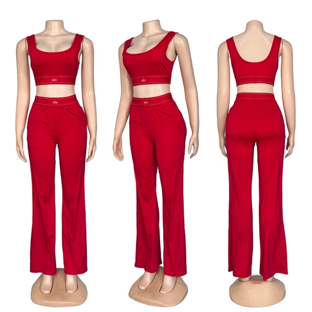 Fashion Embroidery Casual Tracksuit Set