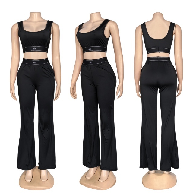 Fashion Embroidery Casual Tracksuit Set