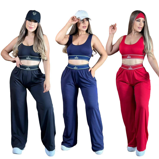 Fashion Embroidery Casual Tracksuit Set