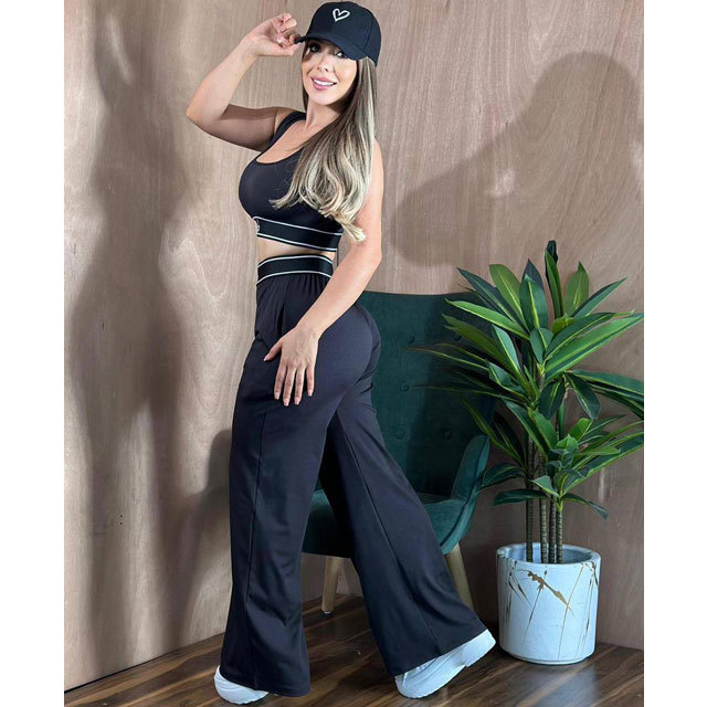 Fashion Embroidery Casual Tracksuit Set