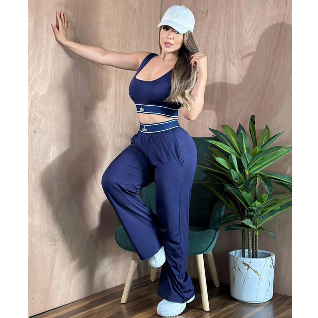 Fashion Embroidery Casual Tracksuit Set