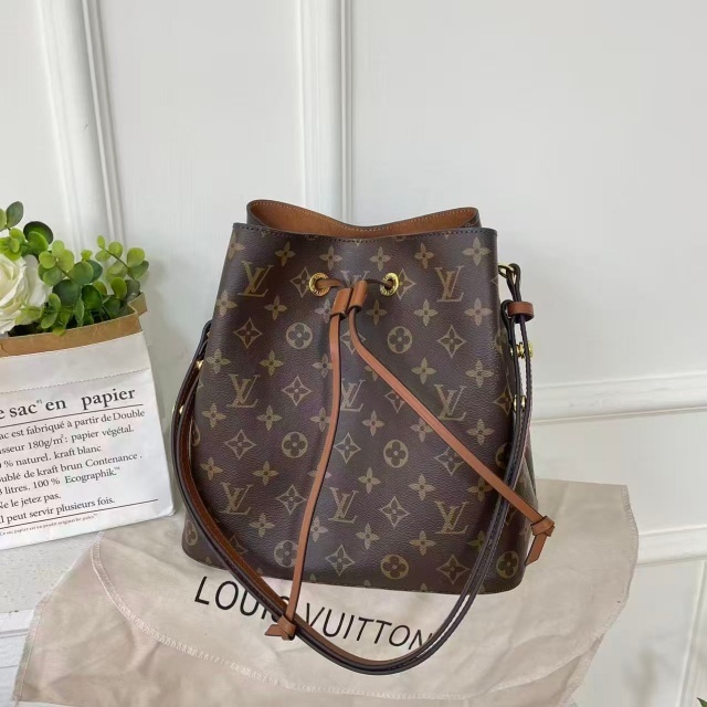 Leather Printed Fashion Women Bucket Bags