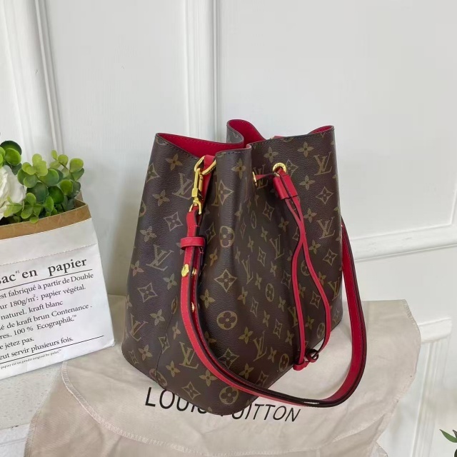Leather Printed Fashion Women Bucket Bags