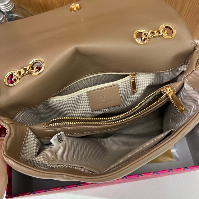 Metal Logo Leather Luxury Women Purses