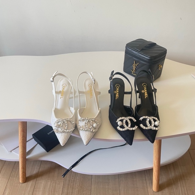 Luxury Crystal Lace High Heeled Sandals