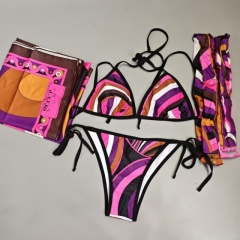 Bikinis with headscarf &scarf