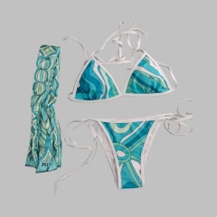 Bikinis with headscarf
