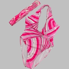 Swimsuit with headscarf