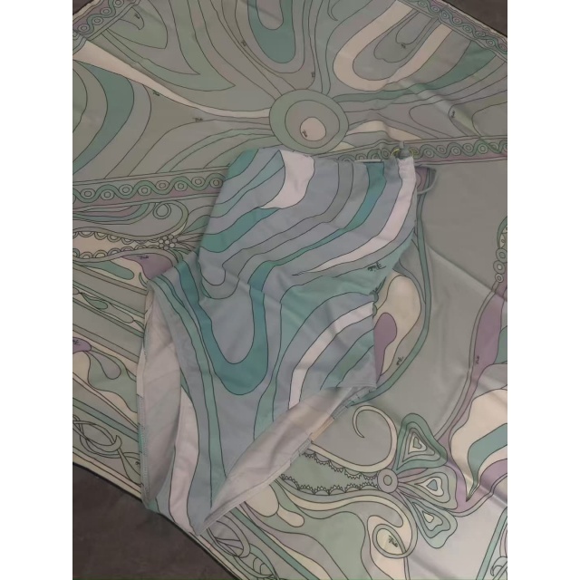 Printed Fashion One Piece Swimsuit Scarf Set