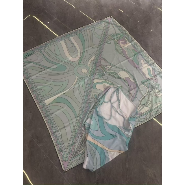 Printed Fashion One Piece Swimsuit Scarf Set