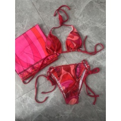 Bikinis with scarf