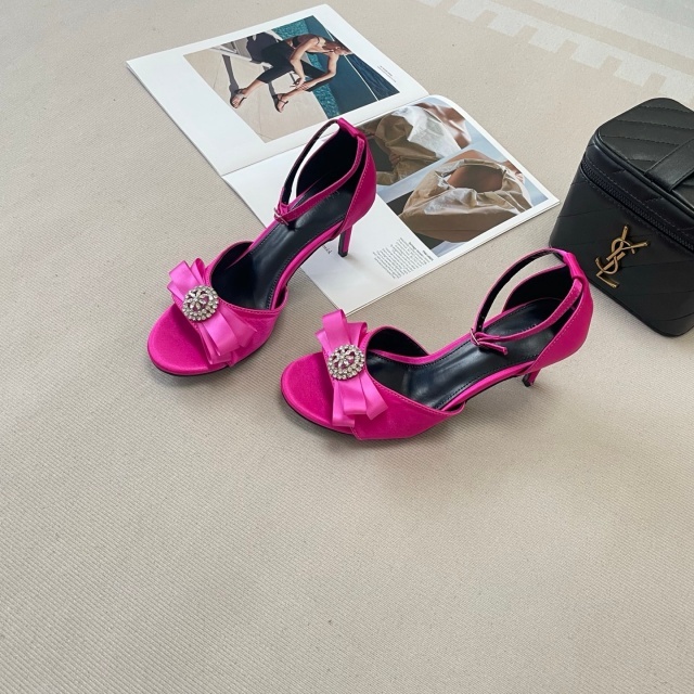Luxury Fashion Rhinestones High Heeled Sandals