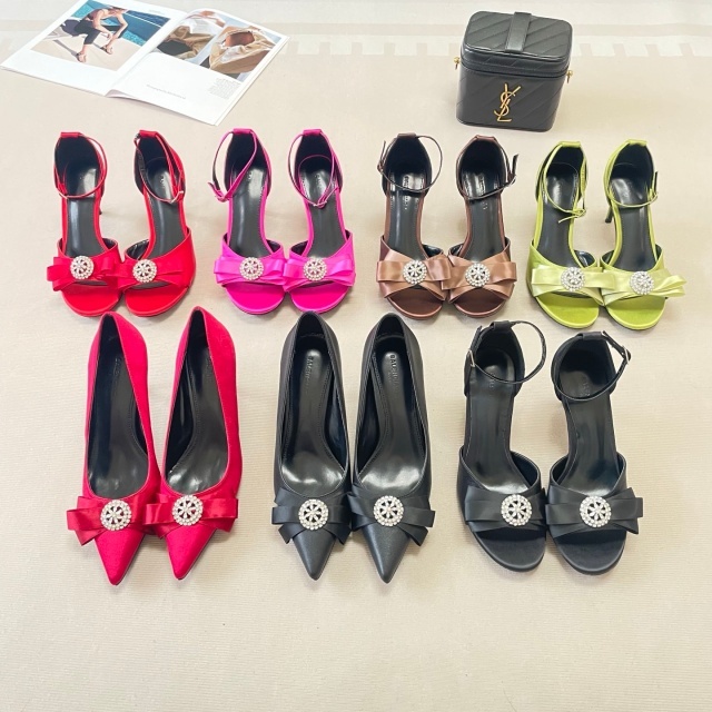 Luxury Fashion Rhinestones High Heeled Sandals