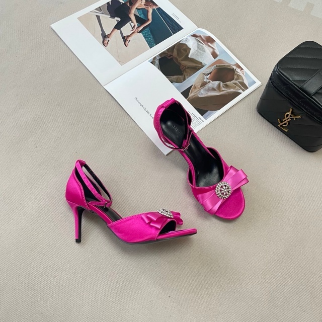 Luxury Fashion Rhinestones High Heeled Sandals