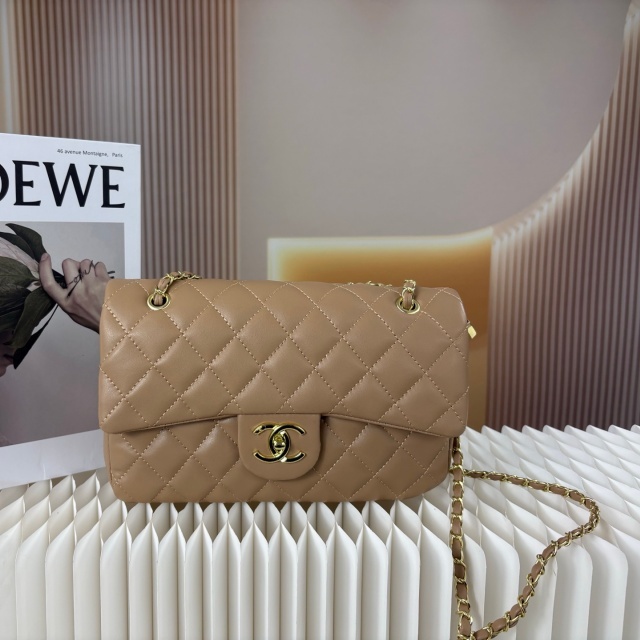 Metal Logo Fashion Chained Leather Messenger Bags