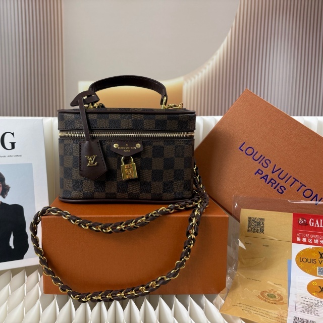 Printed Fashion Leather Women Makeup Bags