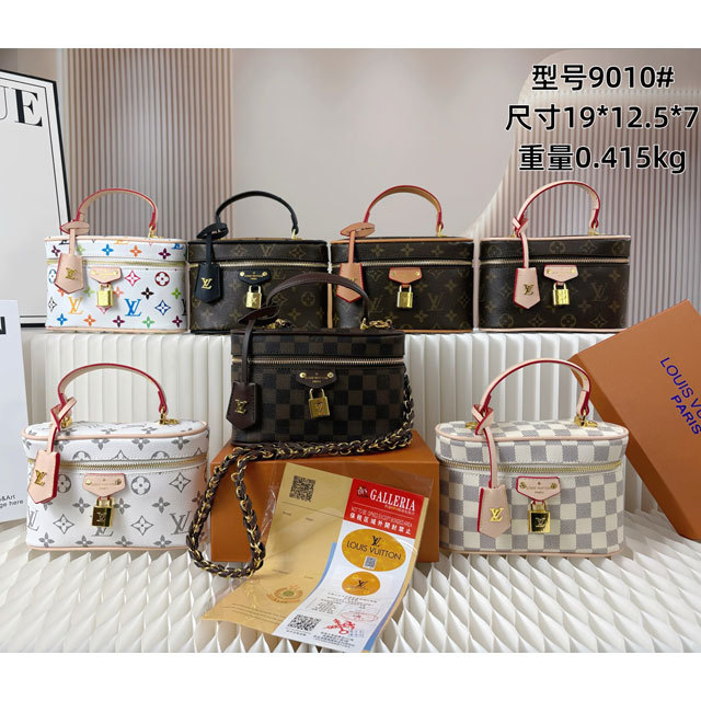 Printed Fashion Leather Women Makeup Bags