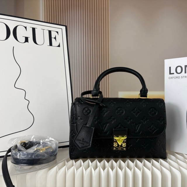Fashion Leather Embossing Messenger Bags
