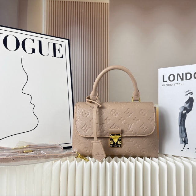 Fashion Leather Embossing Messenger Bags