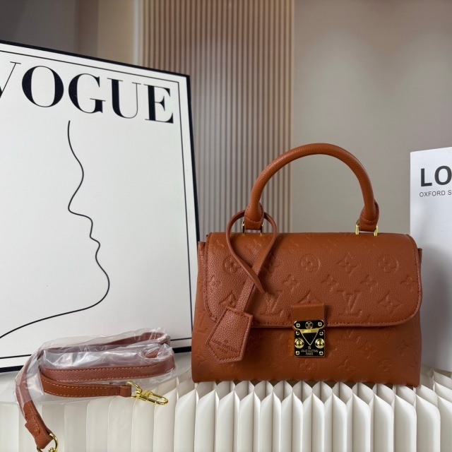 Fashion Leather Embossing Messenger Bags