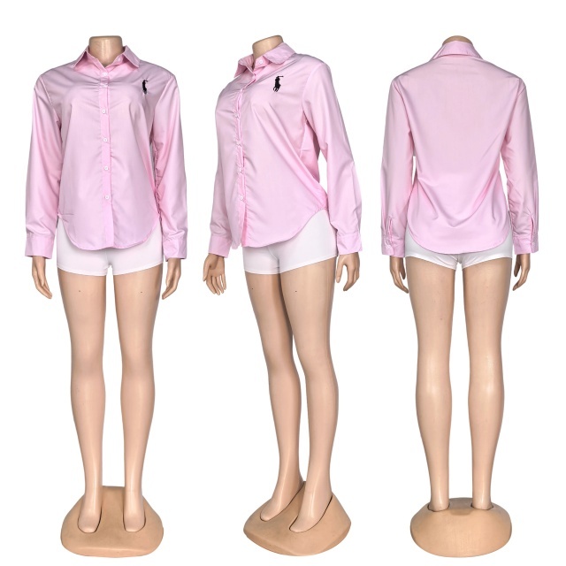 Fashion Logo Women Casual Shirts