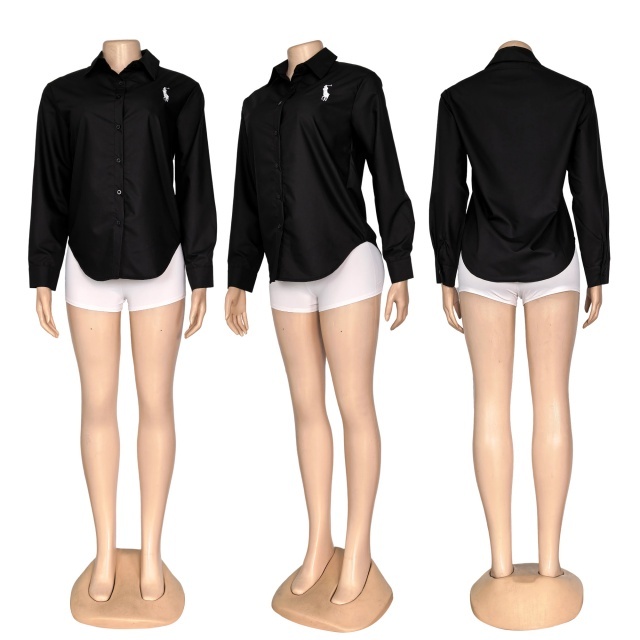 Fashion Logo Women Casual Shirts