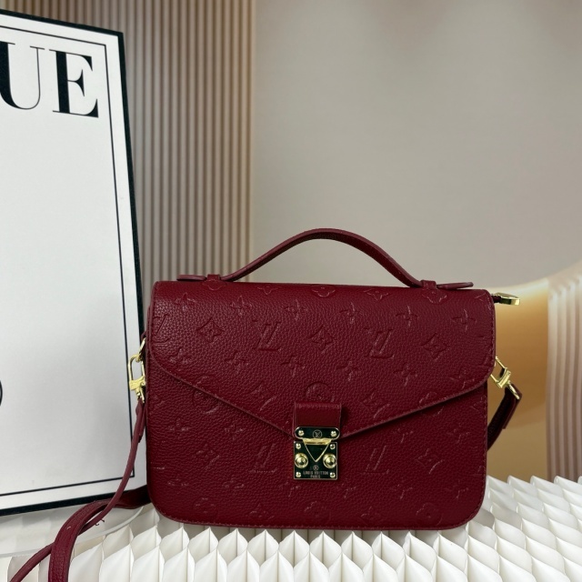 Leather Embossing Women Messenger Bags