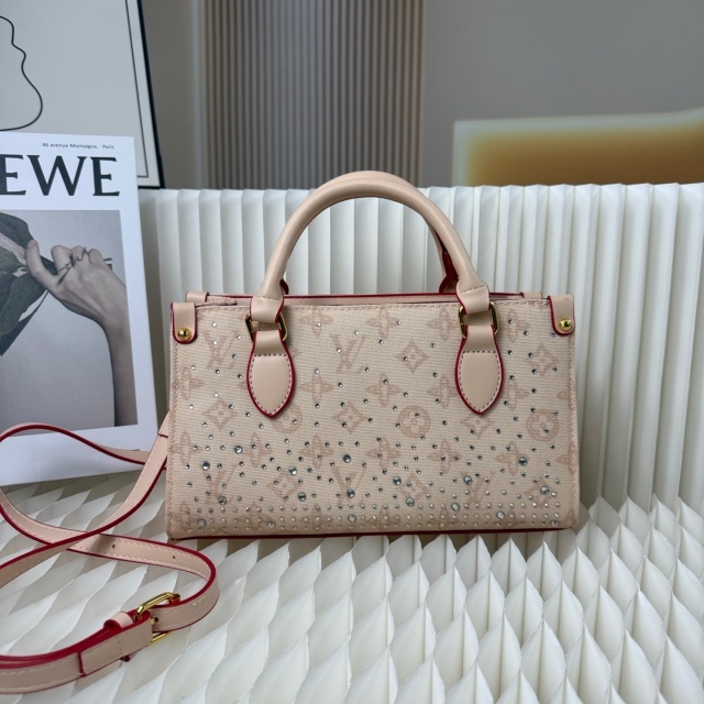 Rhinestones Fashion Leather Crossbody Bags