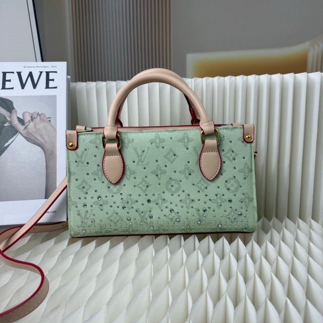 Rhinestones Fashion Leather Crossbody Bags
