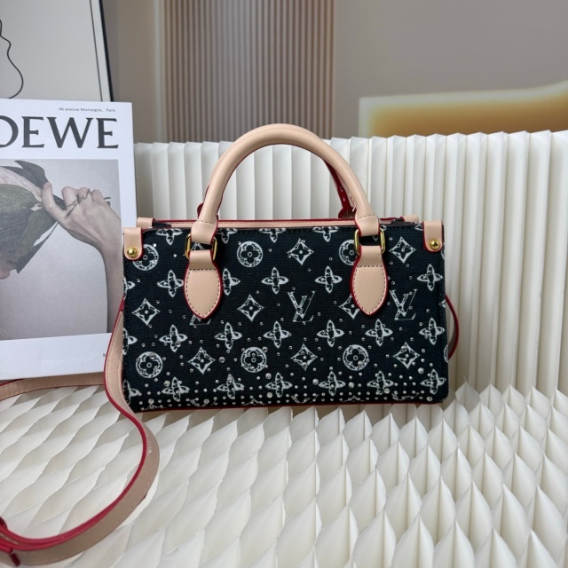 Rhinestones Fashion Leather Crossbody Bags